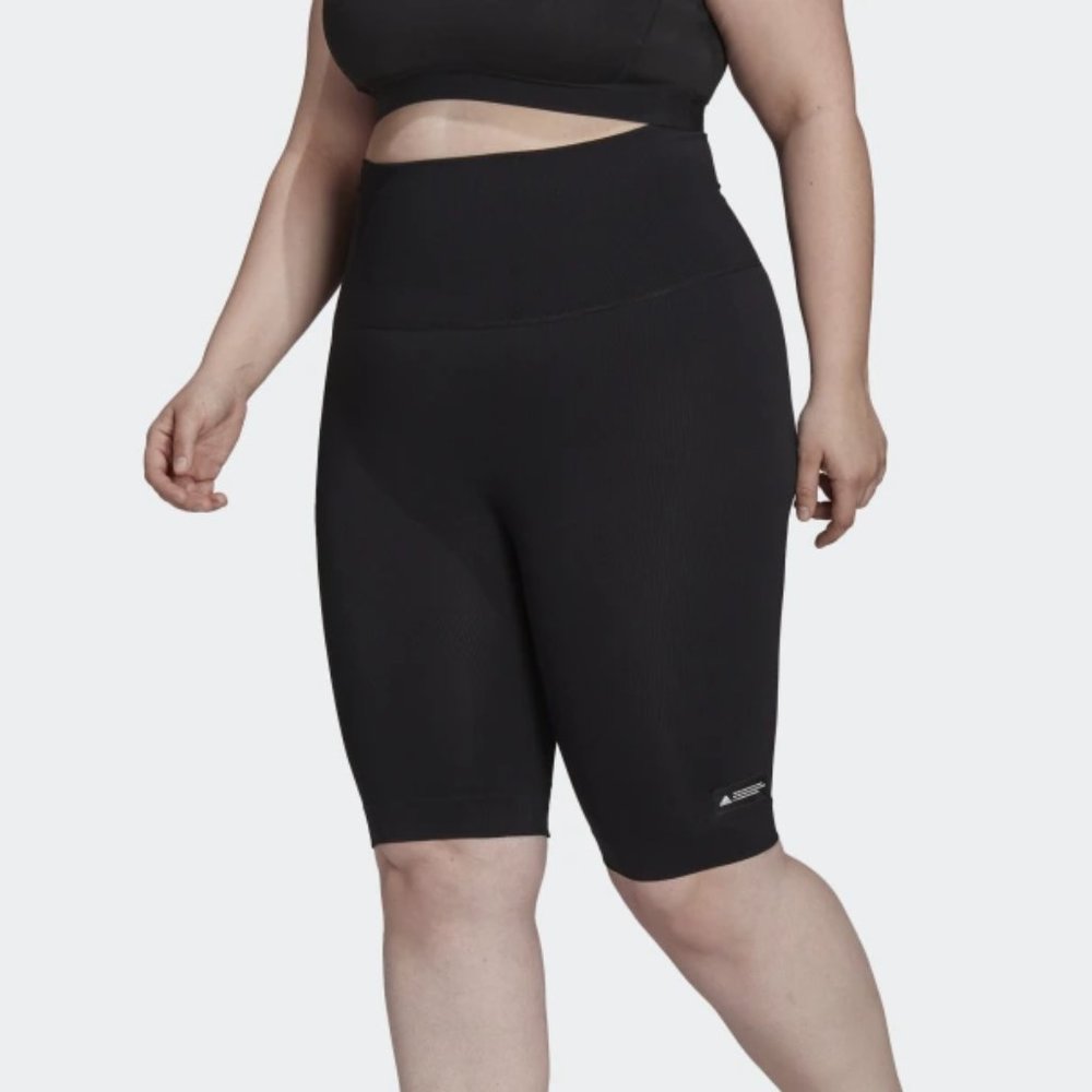 NWT Adidas Plus Biker Shorts; Formation Sculpt